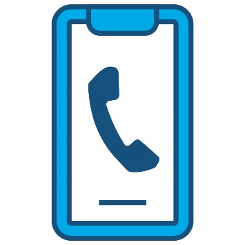 A phone icon.
